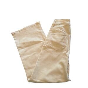 NWT Petal and Pup Light Tan Jeans Wide Leg Stretchy Size XS